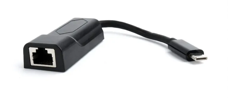 Адаптер сетевой Gembird A-CM-LAN-01 Ethernet USB C-type - Fast Ethernet adapter