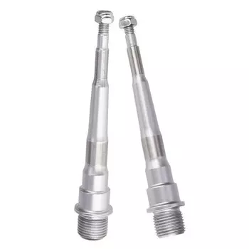 Ось для педалей HT X2, AE12, D1, ANS08 Cr-Mo Spindle, 136DH-RACE-X2-111