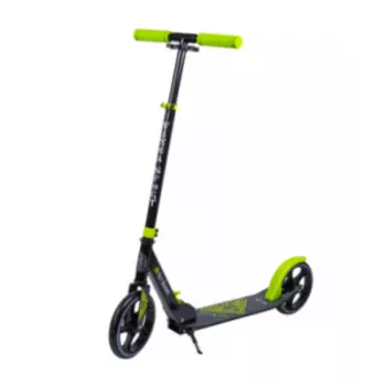 Самокат Vinca Sport, складной, цельный руль, PUколеса 200мм, алюминий, сталь, ABEC 7, черный, VSP 10-1 Celt