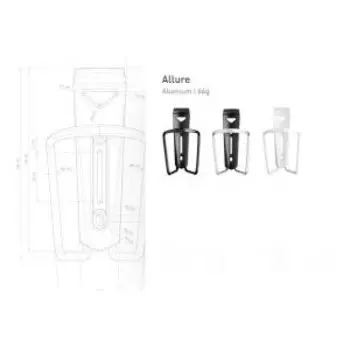 Флягодержатель Tacx Allure Pro серебрист., T6462/B