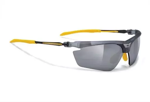 Очки велосипедные Rudy Project MAGSTER FROZEN ASH - LS BLACK YELLOW RUBBER, SN660987E