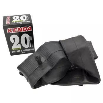 Велокамера KENDA 20", 2,125-2,35 (55/58-406), широкая, автониппель, 5-511324