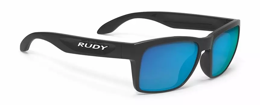 Очки велосипедные Rudy Project SPINHAWK SLIM BLACK GLOSS - MLS BLUE, SP383942-0000