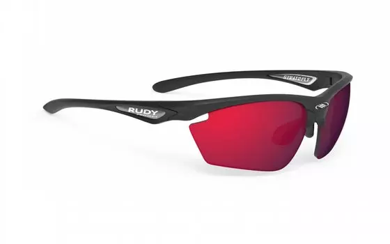Очки велосипедные Rudy Project STRATOFLY BLACK MATT - MLS Red, SP233806-0002