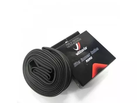 Камера велосипедная VITTORIA Lite, 700x18/23c, FV presta, 48 mm, велониппель, 1Z1.2I8.F4.18.111BX