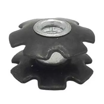 Якорь в рулевую колонку Kenli, 1-1/8", сталь/алюминий, черный, KL-4024A