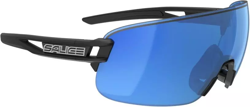 Очки велосипедные Salice, солнцезащитные, 021RWP Black/RWP Polarized Blue