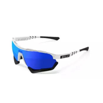 Очки велосипедные SCICON Aerotech XXL Multimirror, Blue/White Gloss, EY24030402