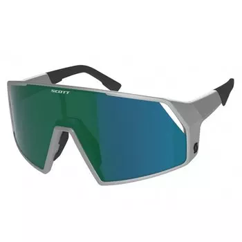 Очки велосипедные SCOTT Pro Shield Supersonic Edt silver green chrome, 2022, ES289230-0012121