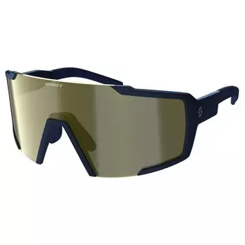 Очки велосипедные SCOTT Shield, submariner blue gold chrome, ES275380-7256052