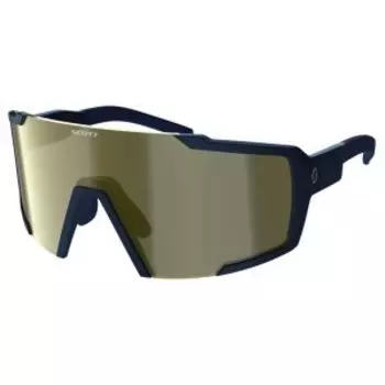 Очки велосипедные SCOTT Shield, submariner blue gold chrome, ES275380-7256052