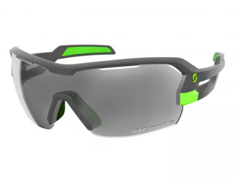 Очки велосипедные Scott Spur LS grey matt / green grey light sensitive + clear, 273337-5524304