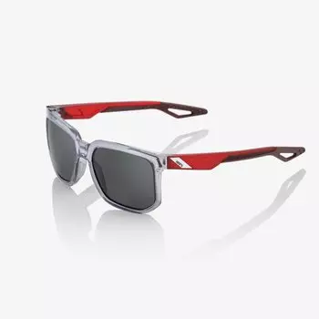 Очки велосипедные солнцезащитные 100% Centric, Polished Crystal Grey / Smoke, 61027-007-57