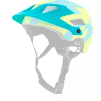 Козырек ONeal Defender 2.0, Sliver Neon Yellow/Blue, 0502-946