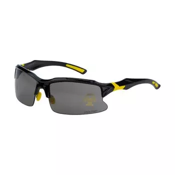 Очки велосипедные Vinca Sport, c серыми линзами, c диоптрийной оправой, VG 108 black/lime