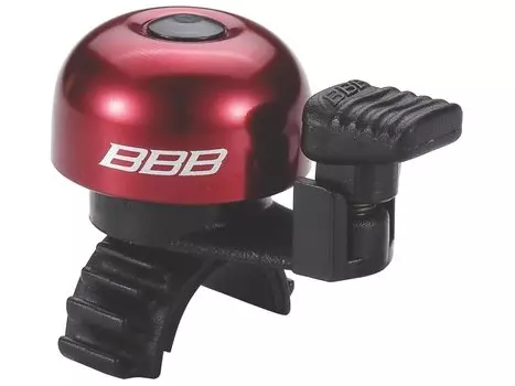 Звонок BBB EasyFit, красный, BBB-12