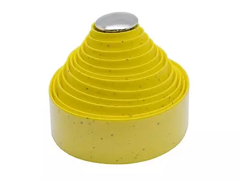 Оплётка на руль VELO VLT-001-05, адгезивная, 200х3см, ЭВА, с заглушками VLP-49, жёлтая