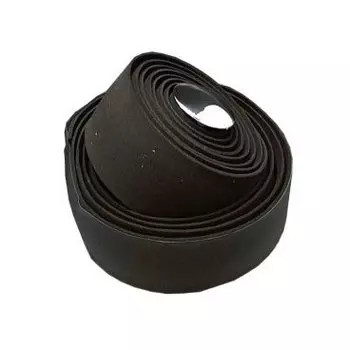 Оплётка на руль VELO VLT-001G-01, гель, динна 2м, ширина 3см, с заглушками, черная, VLT-001G-01