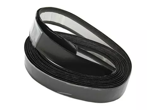 Оплётка на руль VELO VLT-006, динна 2м, ширина 3см, черная, VLT-006 Black