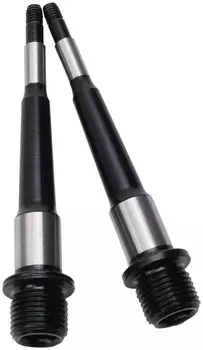 Ось для педалей HT EVO+ Cr-Mo Spindle Black, 136108200002