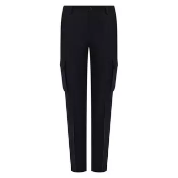 Брюки-карго из хлопка и шерсти Corneliani