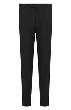 Брюки изо льна и шелка Corneliani