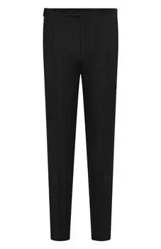 Брюки изо льна и шелка Corneliani