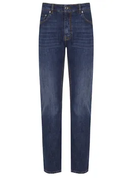 Джинсы Slim Fit хлопковые ETRO