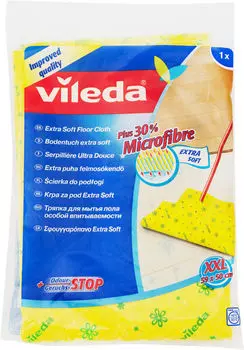 Тряпка Vileda Микрофибра для мытья пола 59*50см