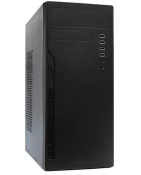 Корпус ATX Foxline FL-301-FZ450R черный, 450W, 4xUSB 2.0, audio