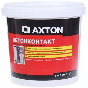 Бетонконтакт для плитки Axton 3 кг