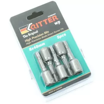 Бита торцевая магнитная Ritter WP PS20140648 8x48 мм, 5 шт.