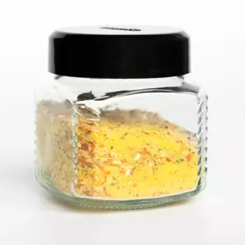 Банка для сыпучих продуктов Berossi Rondo 0.25 л стекло цвет черный