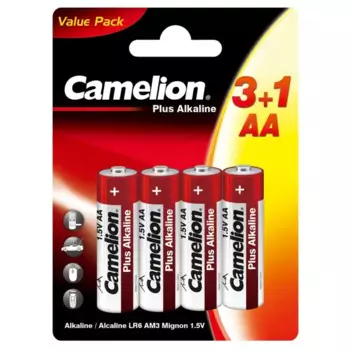 Батарейка Camelion алкалиновая LR6 AA 4 шт.