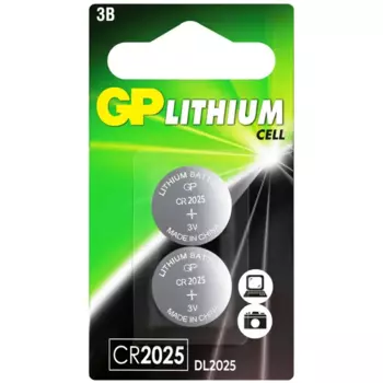 Батарейка GP литиевая CR2025 2 шт.
