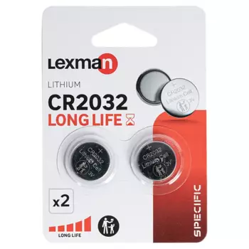 Батарейка литиевая Lexman CR2032 2 шт.
