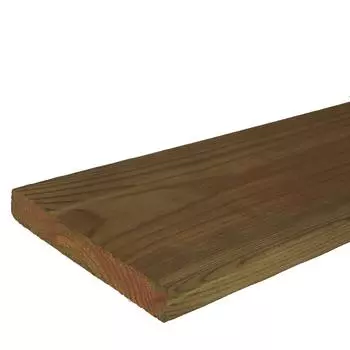 Планкен импрегнированный 20x140x2000 мм хвоя прямой с фаской угла