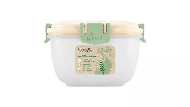 Контейнер для продуктов Green Republic 1л лён