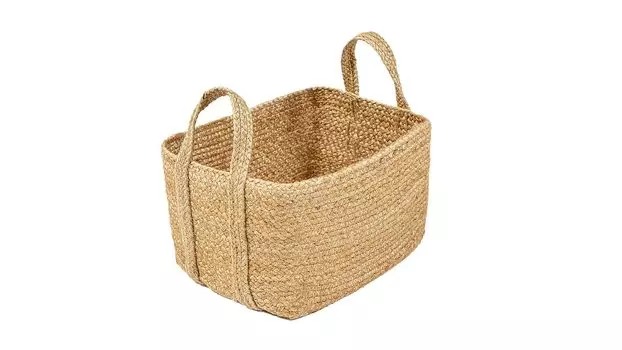 Корзина декоративная Askona Home Jute 35 25 18 см цвет натуральный