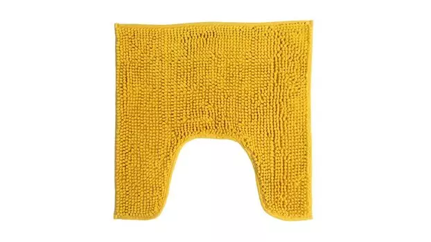 Коврик для туалета Chenille горчичный