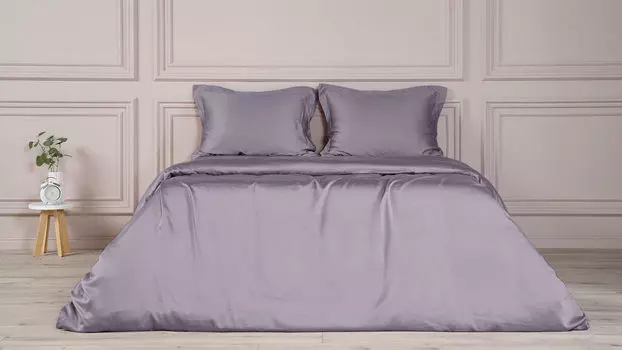 Комплект постельного белья Solid Tencel, цвет Лавандовый