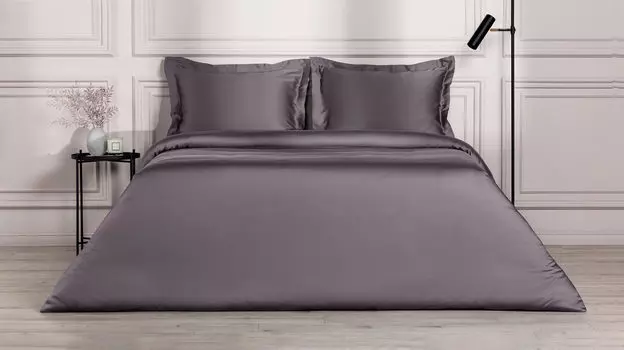 Комплект постельного белья Solid Tencel Лунная ночь