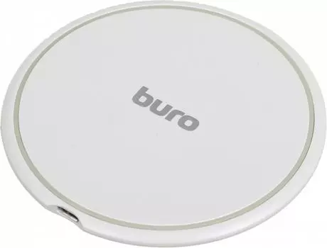 Зарядное устройство беспроводное Buro QF3A10WH 1.1A, белое (1464800)