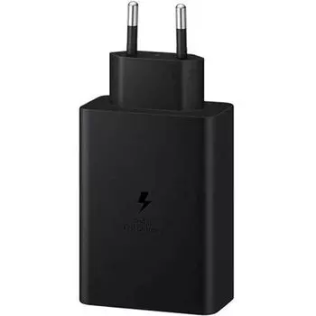 Зарядное устройство сетевое Samsung EP-T6530NBEGEU 65W (2xUSB-C, 1xUSB-A) black
