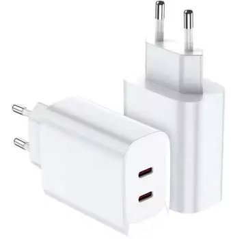 Зарядное устройство сетевое TFN TFN-WCRPD30 GAN C+C 35W б/кабеля white
