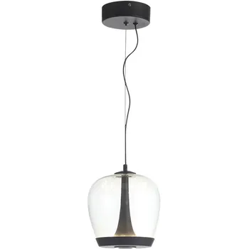 Подвесной светильник ST Luce Ripple SL6014.423.01 Черный/Прозрачный, Черный LED 1*17W