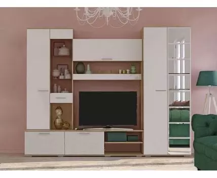 Гостиная Флай (217.6, 46, Горки, Белый, 3 метра)
