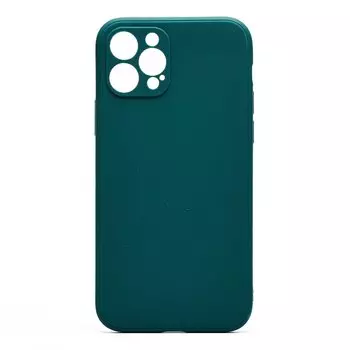 Чехол-накладка Activ Full Original Design для смартфона Apple iPhone 12 Pro, силикон, темно-зеленый (207810)