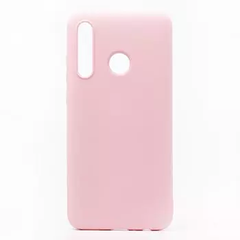 Чехол-накладка Activ Original Design для смартфона Huawei Honor 10 Lite/P Smart 2019, soft-touch, светло-розовый (115771)