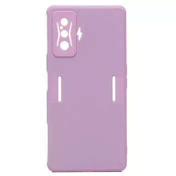 Чехол-накладка Activ Full Original Design для смартфона Poco F4 GT, силикон, светло-фиолетовый (207315)